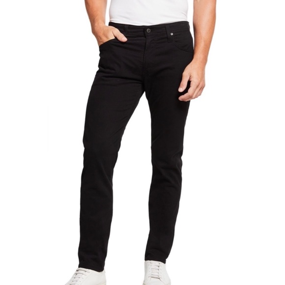 AG • The Tellis Black Modern Slim Jeans